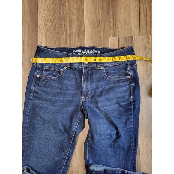 American Eagle Super Stretch Low-Rise Kick Boot Jeans Women's Size 8 regular - Picture 9 of 9